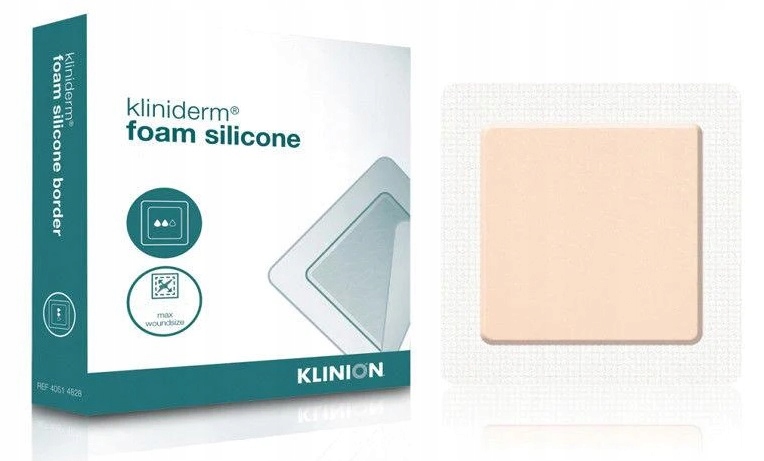 Opatrunek Kliniderm Foam Silcone 20 x 20 cm