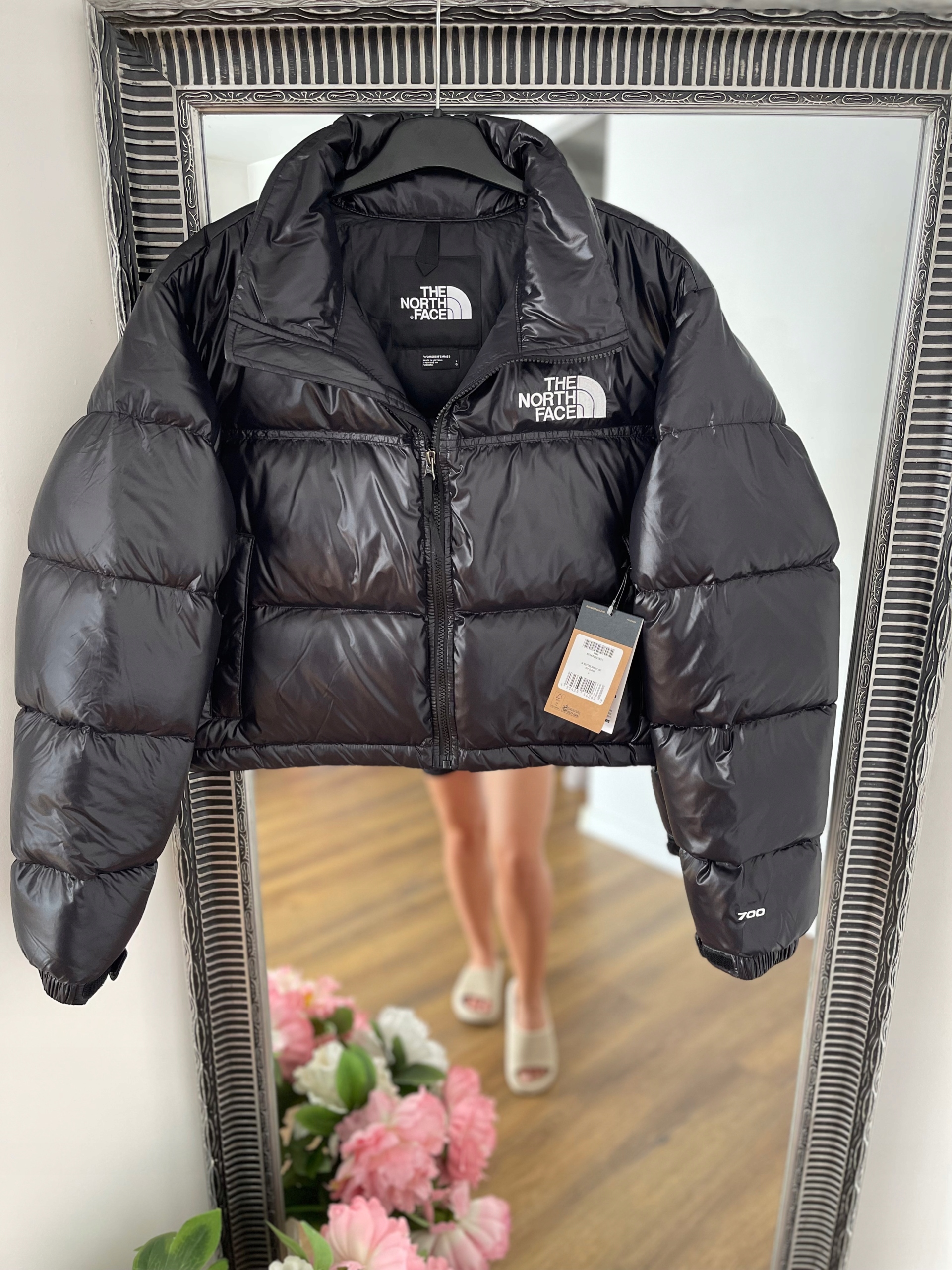 THE NORTH FACE K NUPTSE  16cm 美品 The North Face kurtka puchowa NUPTSE SHORT JACKET nowa puch