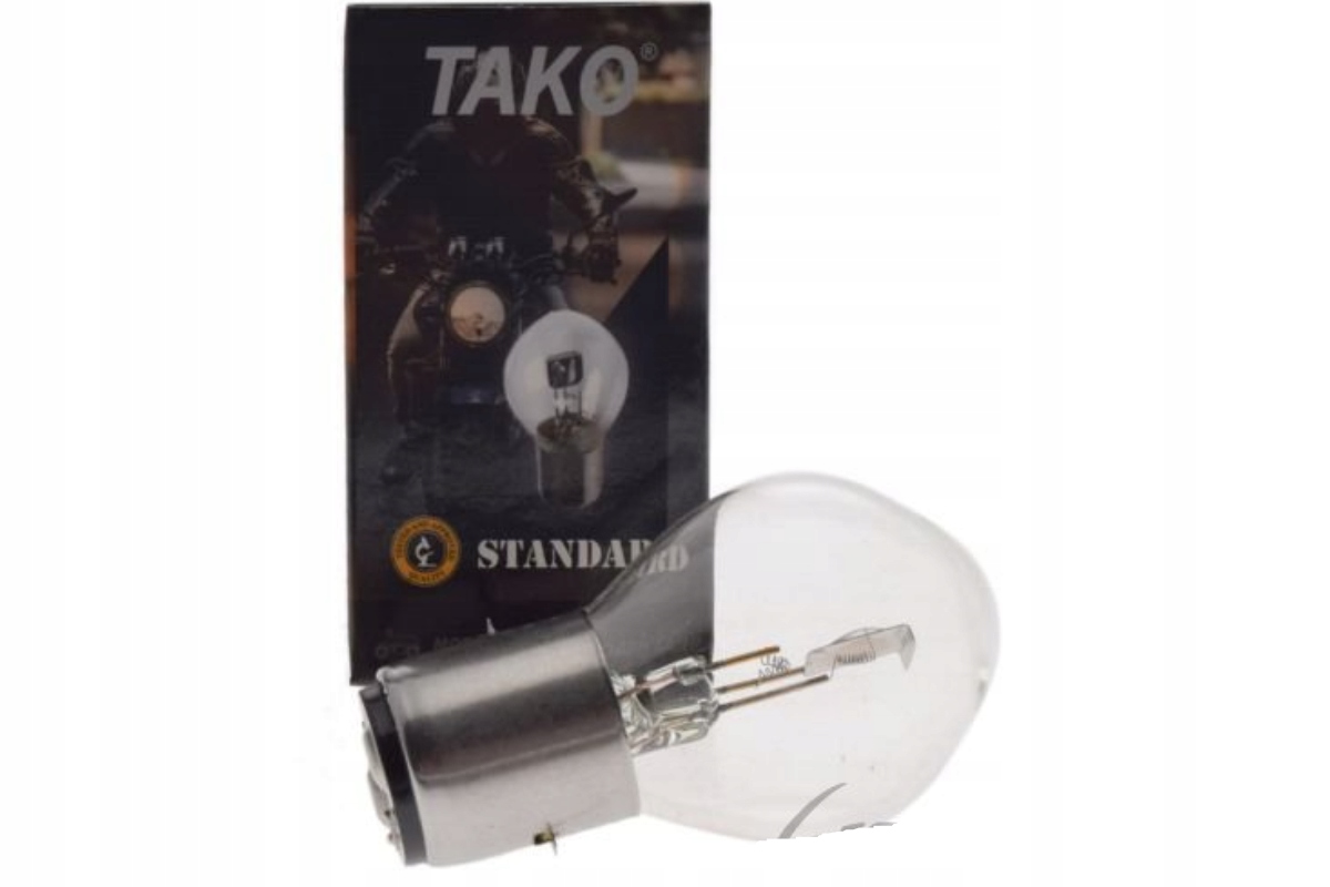 Żarówka 12V 35/35W B35 BA20D Tako
