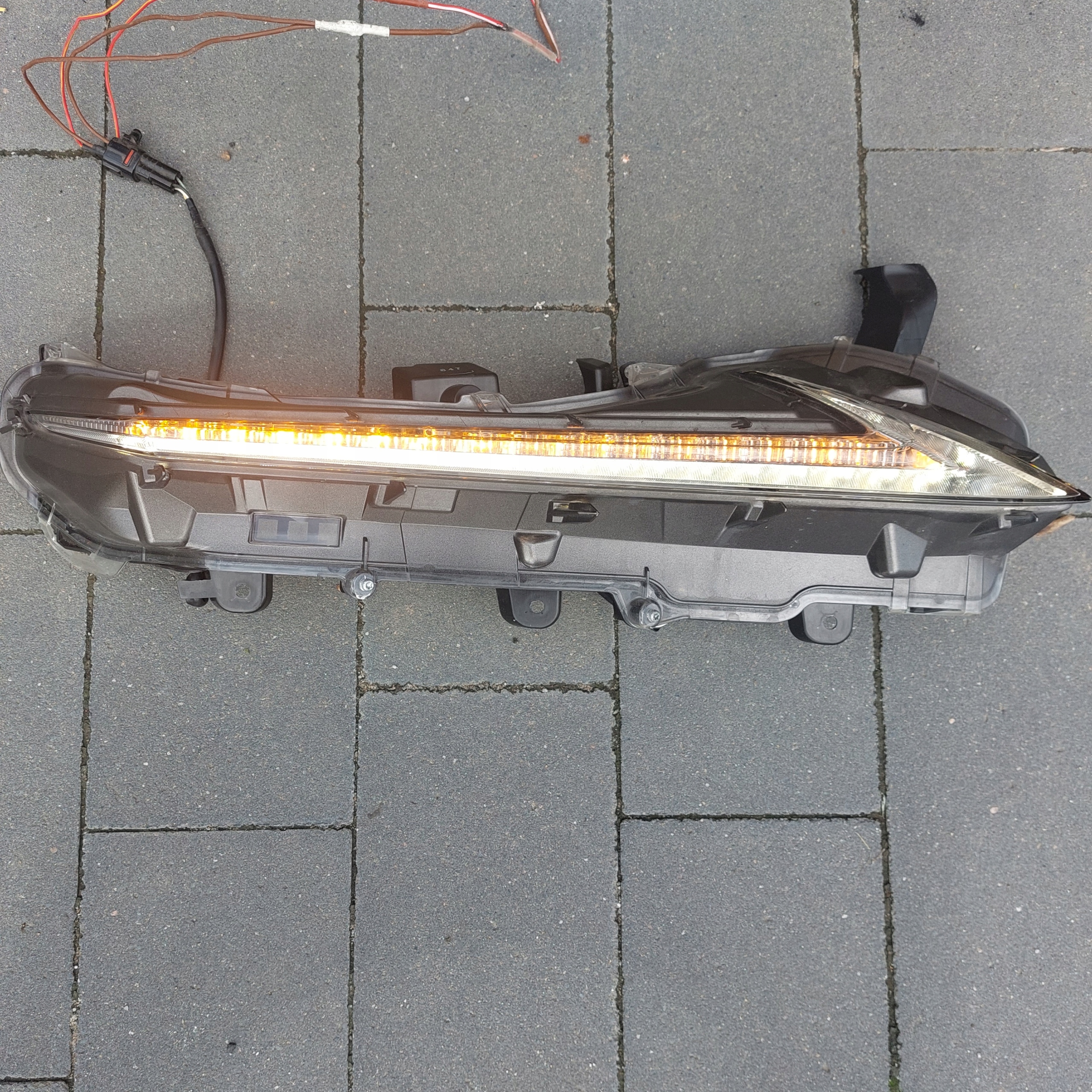 ГАЛОГЕН led lexus NX200 NX300 правый