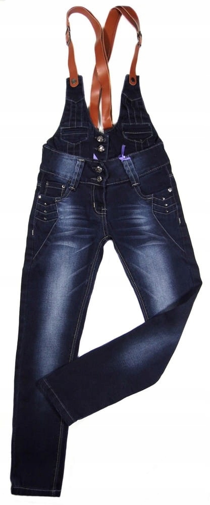 

dziewczęce Ogrodniczki jeans R-96 Attitude 164 dar