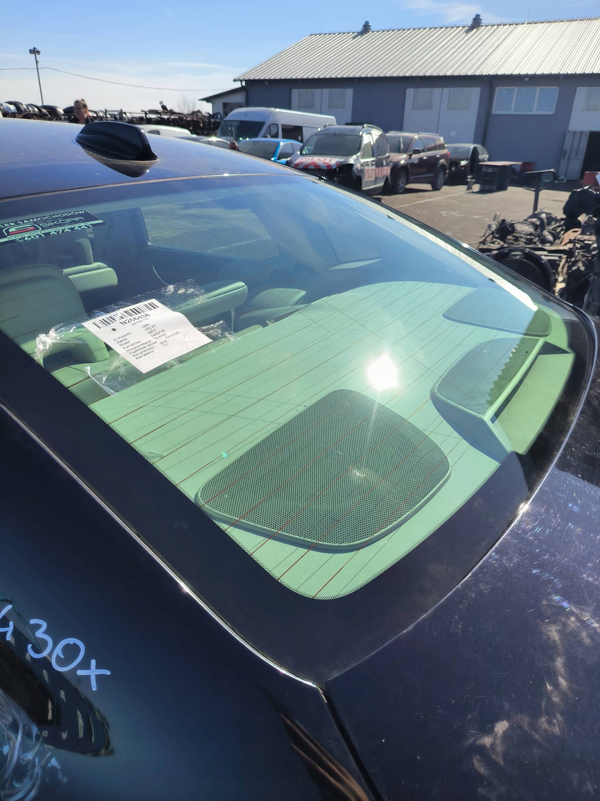 okno záď VOLVO S90 II