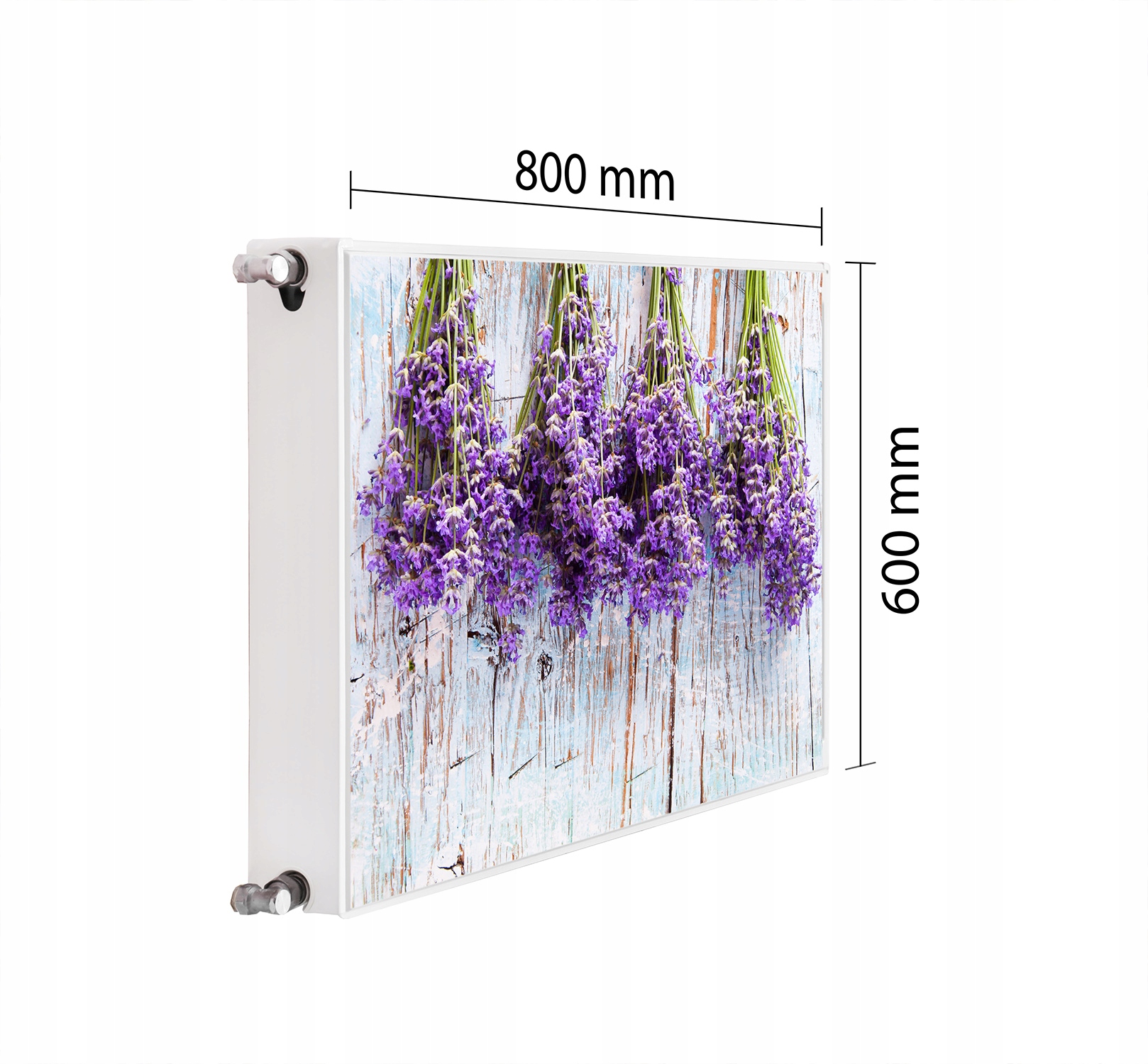 Magnetická Krytka Na Radiátor 80x60 Levandule Podložka Magnet