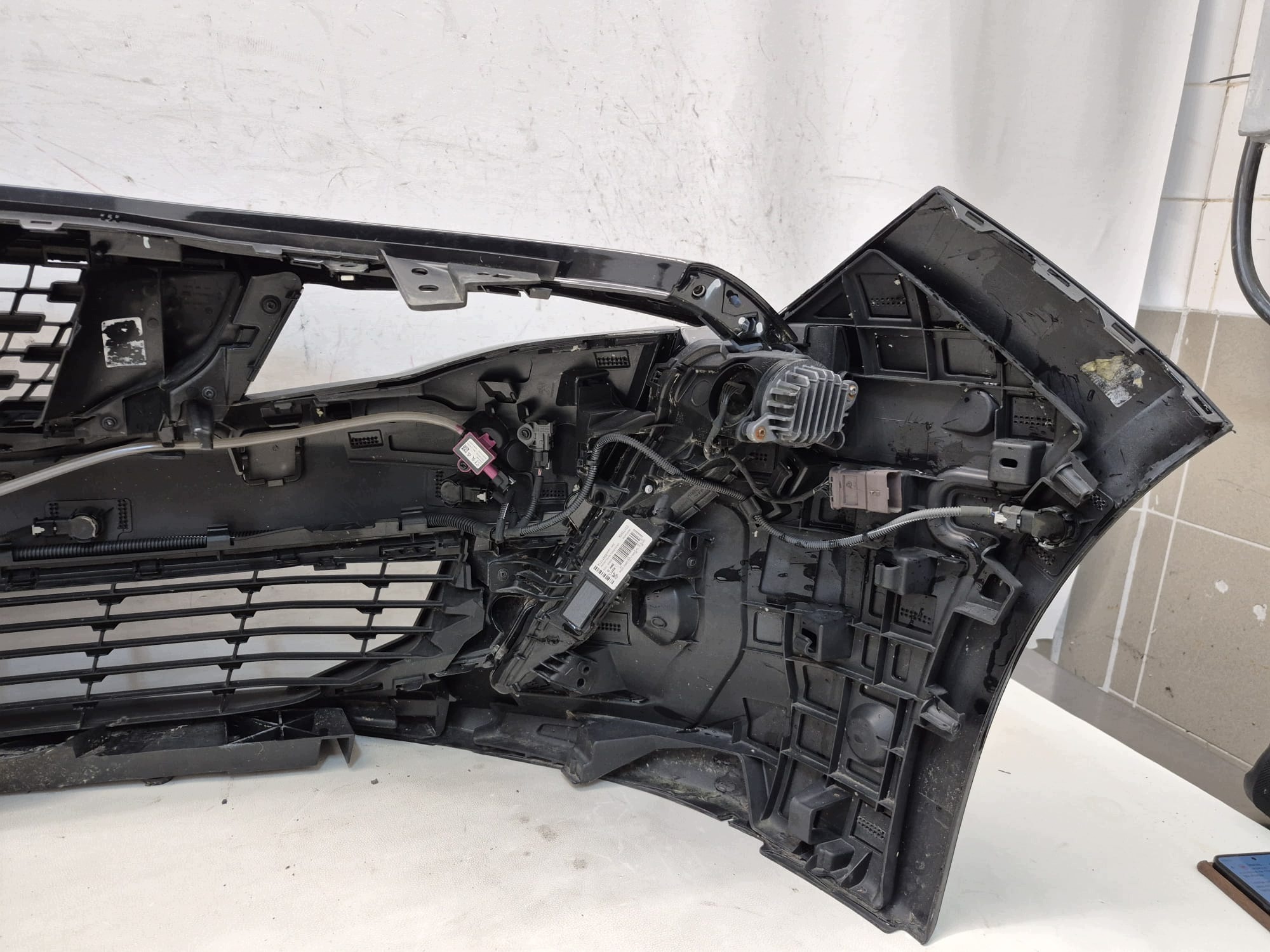 PEUGEOT 508 II 2 GT-LINE 18- bumper front front complete 6XPDC