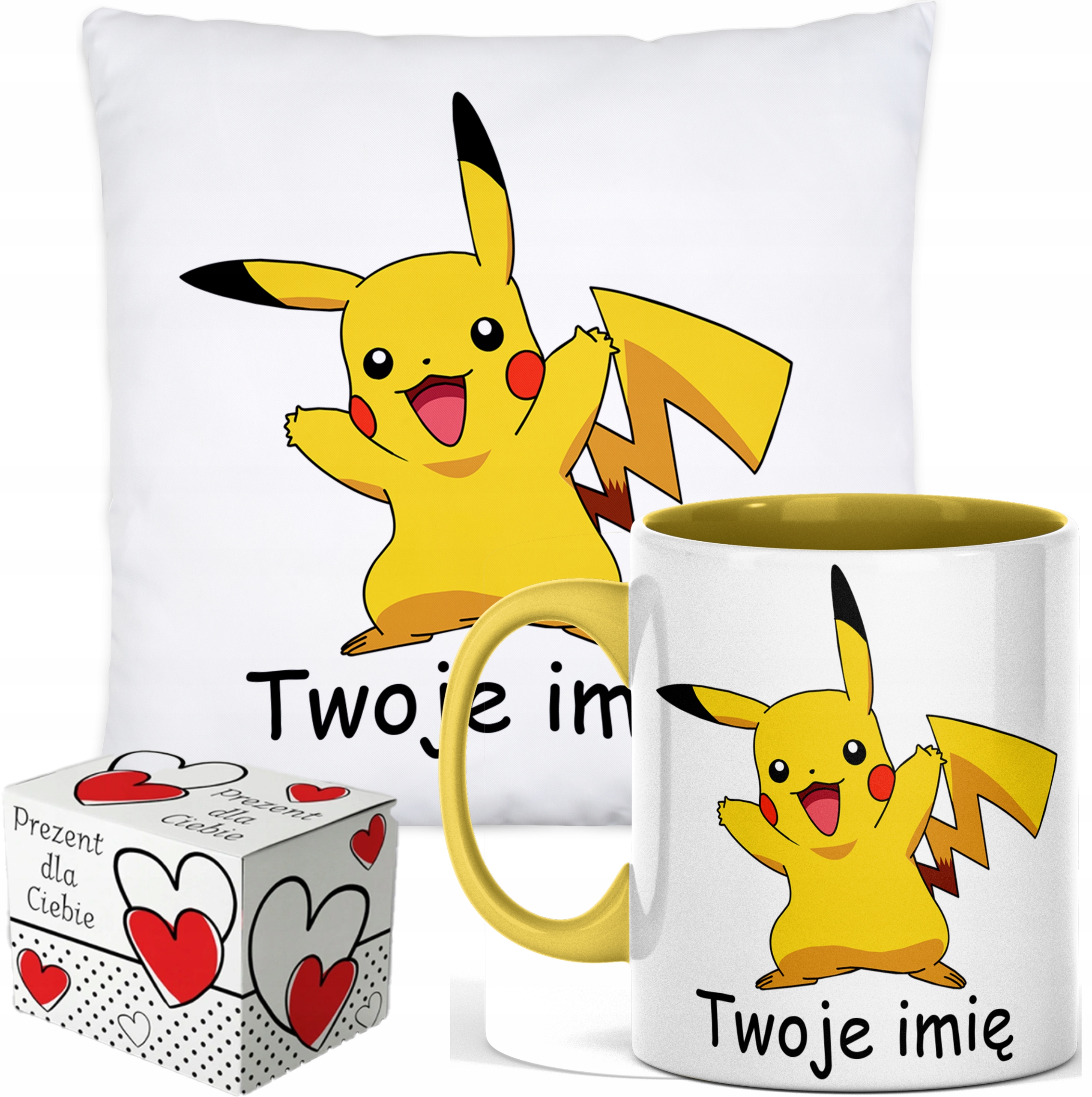 

Pokemony Kubek Z Poduszką Imię! Pikachu Pokemon