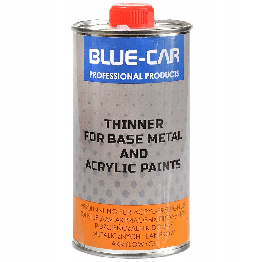 BLUE CAR ROZCIEŃCZALNIK DO WYROBÓW AKRYLOWYCH I BAZ