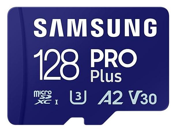 Samsung Pro PLUS microSDXC 128GB UHS-I U3 czytnik Pojemność karty 128 GB