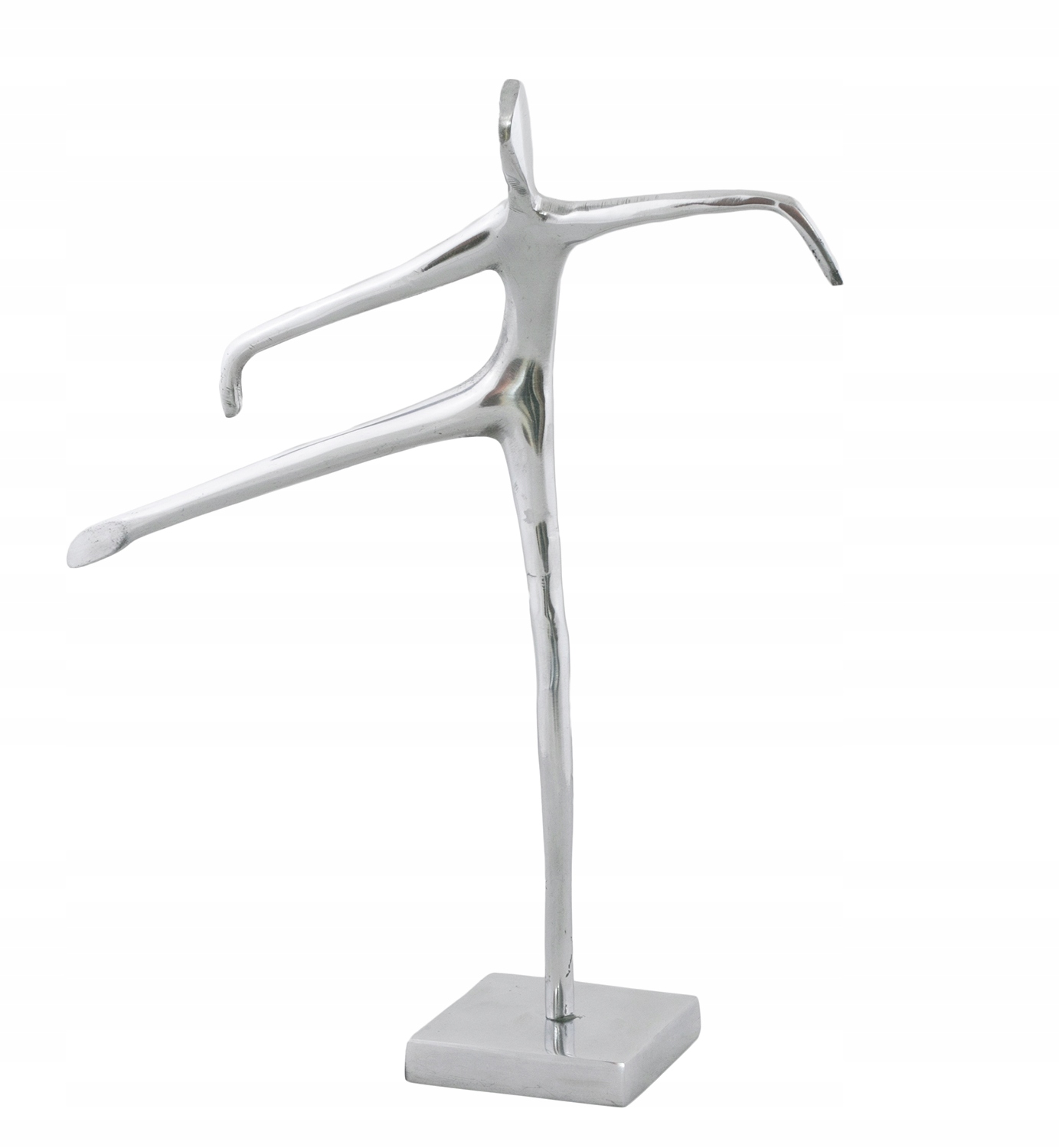 

Figurka Styl Nowoczesny srebrna aluminiowa