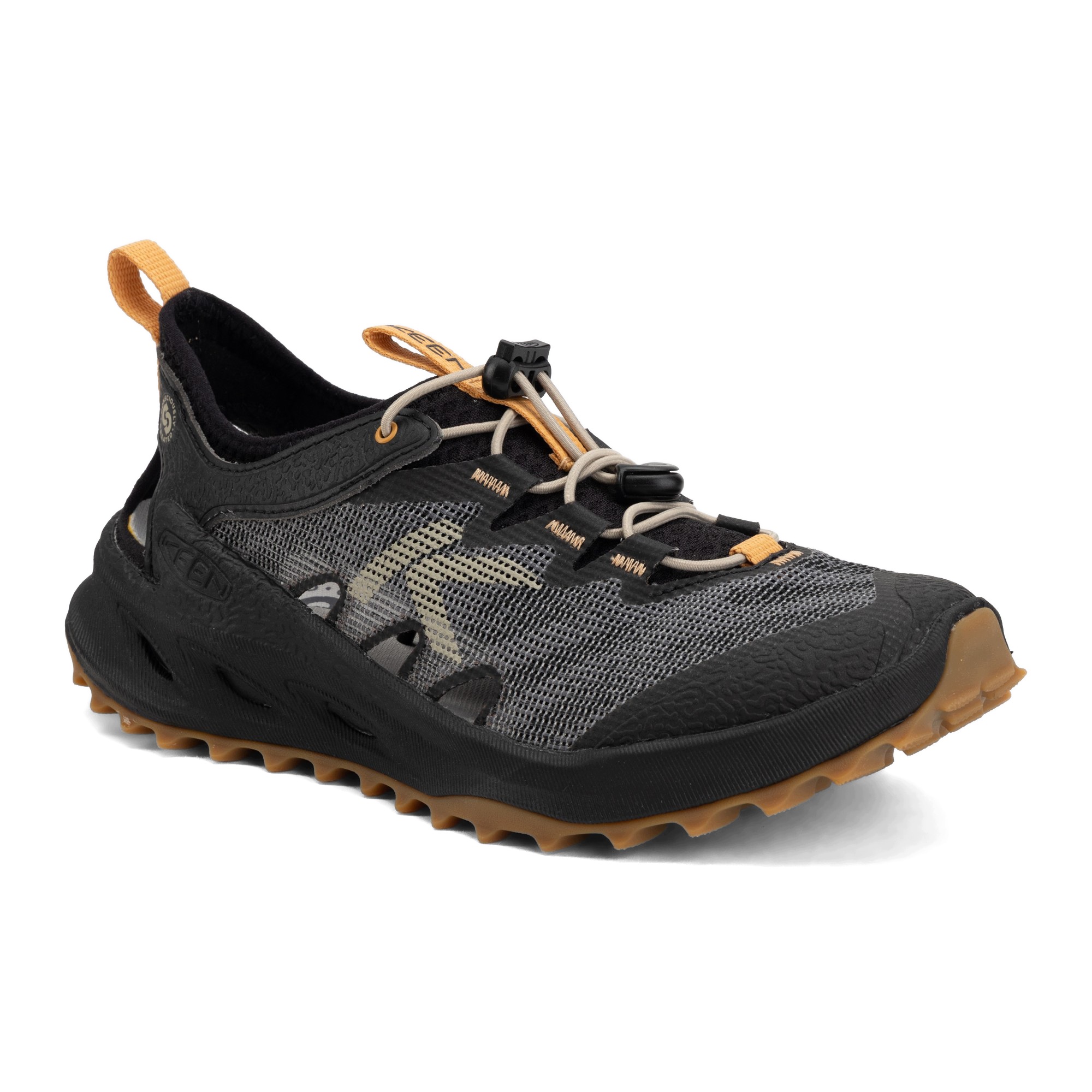 Sandały damskie Keen Zionic Adv black/oak buff