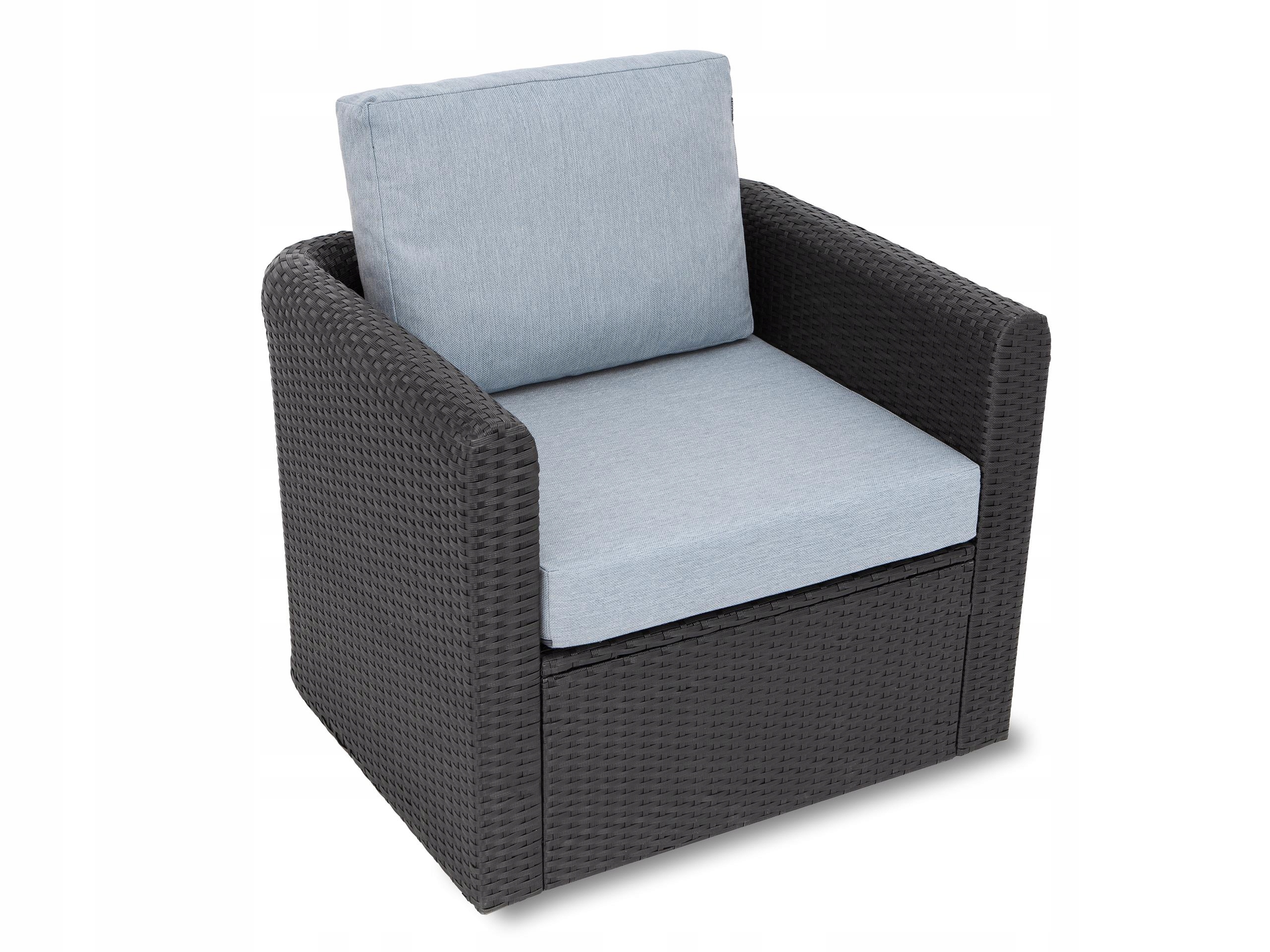 

Poduchy na fotel kanapę typu technorattan 60x55x40