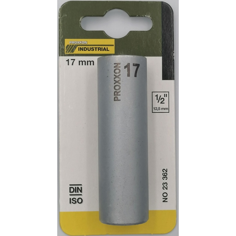 

Proxxon 23362 nasadka długa 17mm 1/2 cal stal CrV