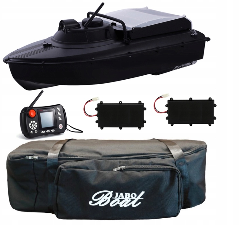 Łódka Zanętowa JABO-2AG 2x 20AH Gps 12h Pływania