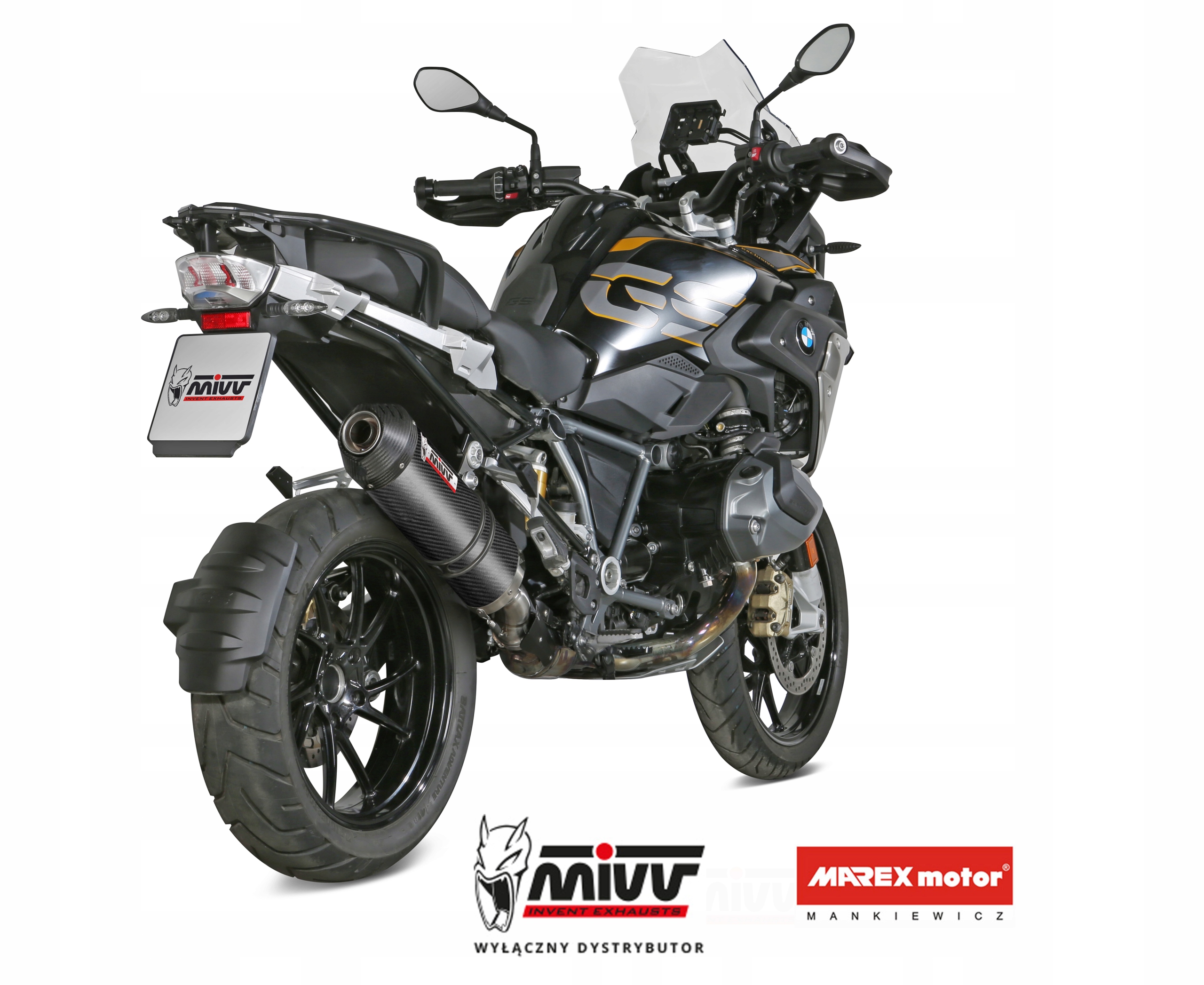 B.034.LEC - Вихлоп Mivv Oval Carbon R 1250 GS EURO 4 / EURO 5