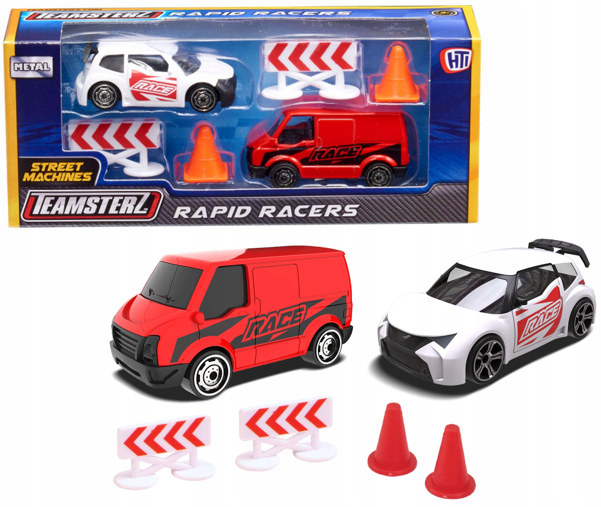 

Teamsterz Rapid Racers Auta Samochody Wyścigowe