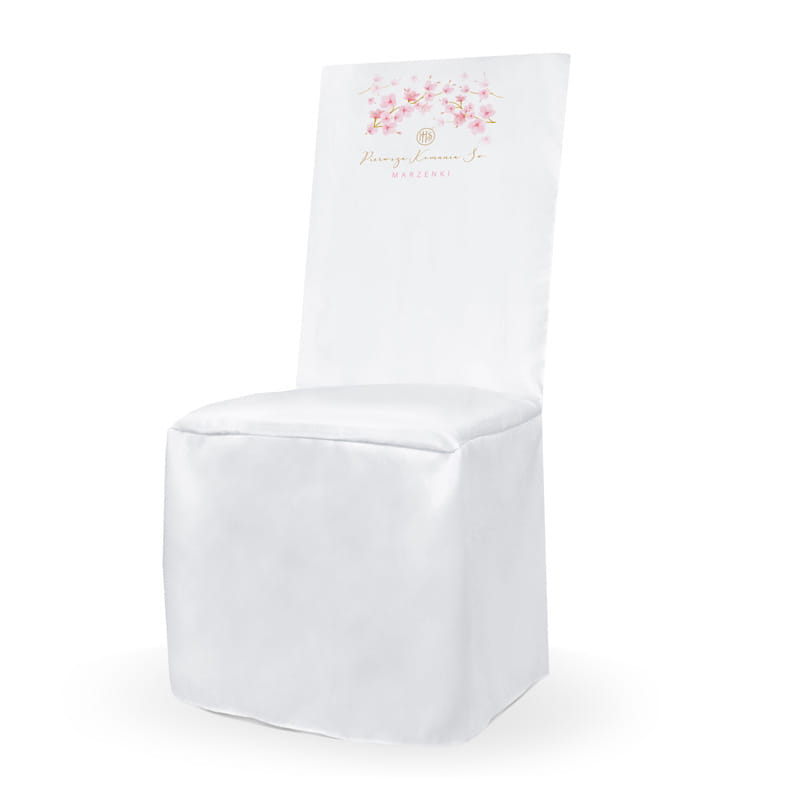 

Pokrowiec na krzesło komunijne dla dziecka Imię