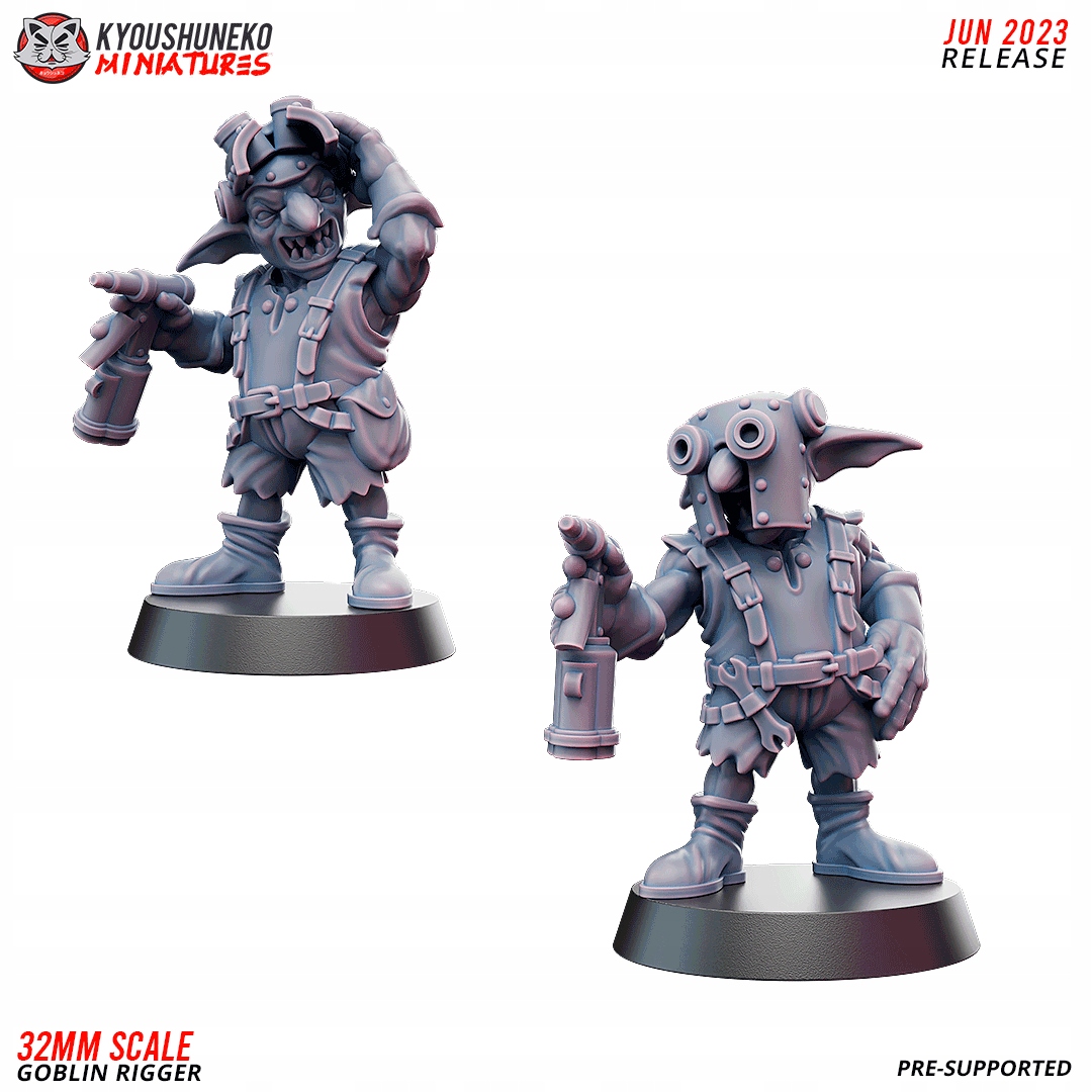 Goblin Rigger Kyoushuneko Miniatures