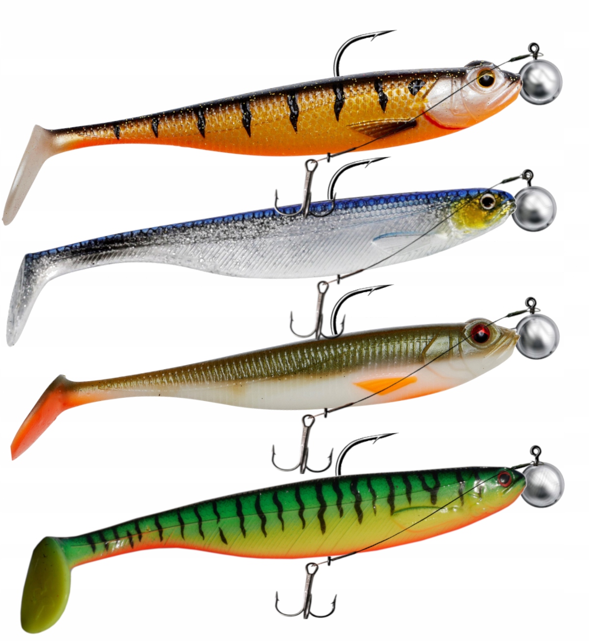 Dam Shadster Westin ShadTeez 14cm Zestaw uzbrojonych gum z dozbrojką