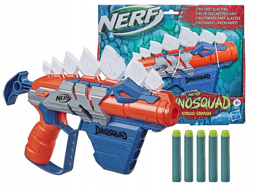 NERF BLASTER DINOSQUAD STEGOSMASH F0805