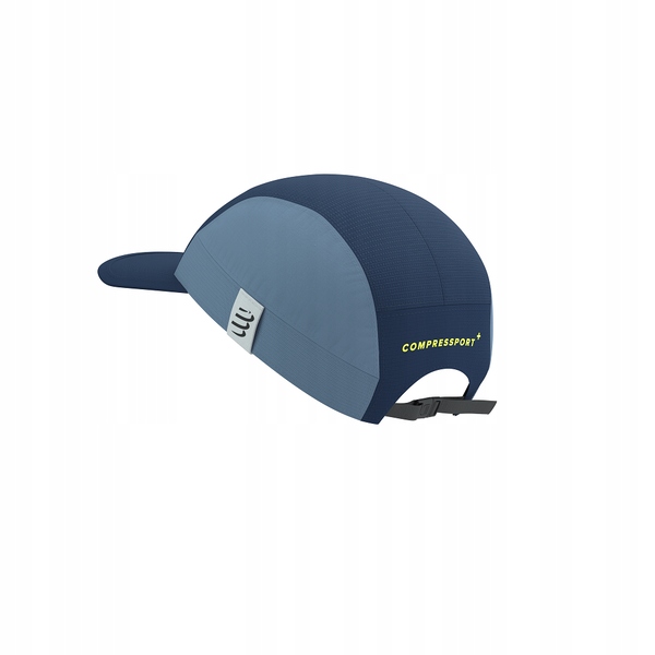 COMPRESSPORT Czapka biegowa 5 PANEL LIGHT CAP poseidon/denim uniwersalny Kolekcja Jesień/zima 2024