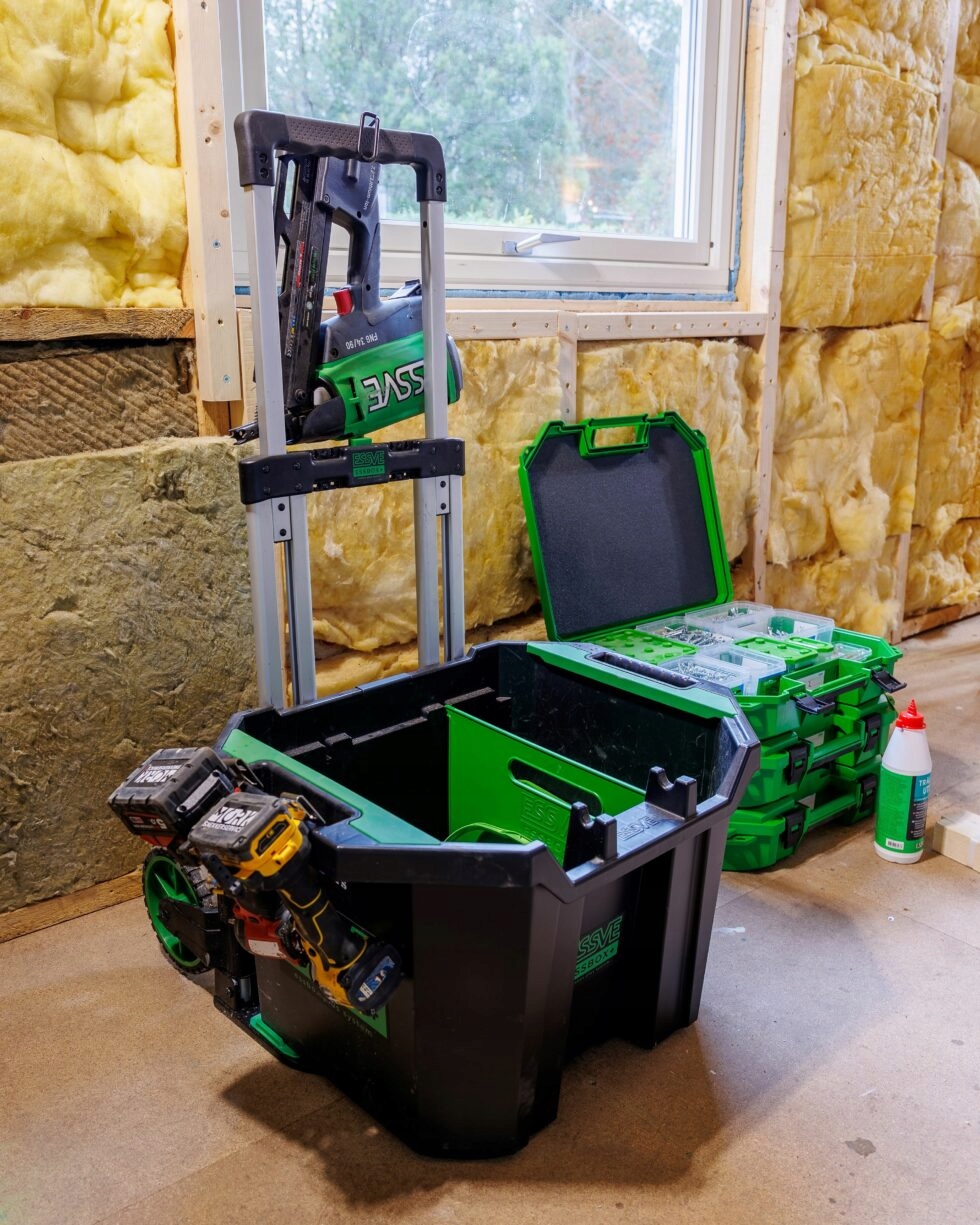 ESSVE ESSBOX+ WÓZEK + SKRZYNIA + WALIZKI - ESSBOX PLUS KOMPLET 5szt EAN (GTIN) 4609924617