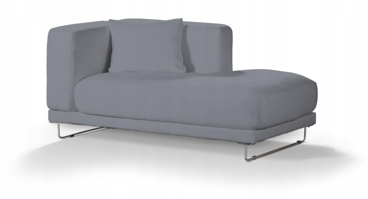 Dekoria Poťah na ležadlo Tylösand pravý Ikea sivý