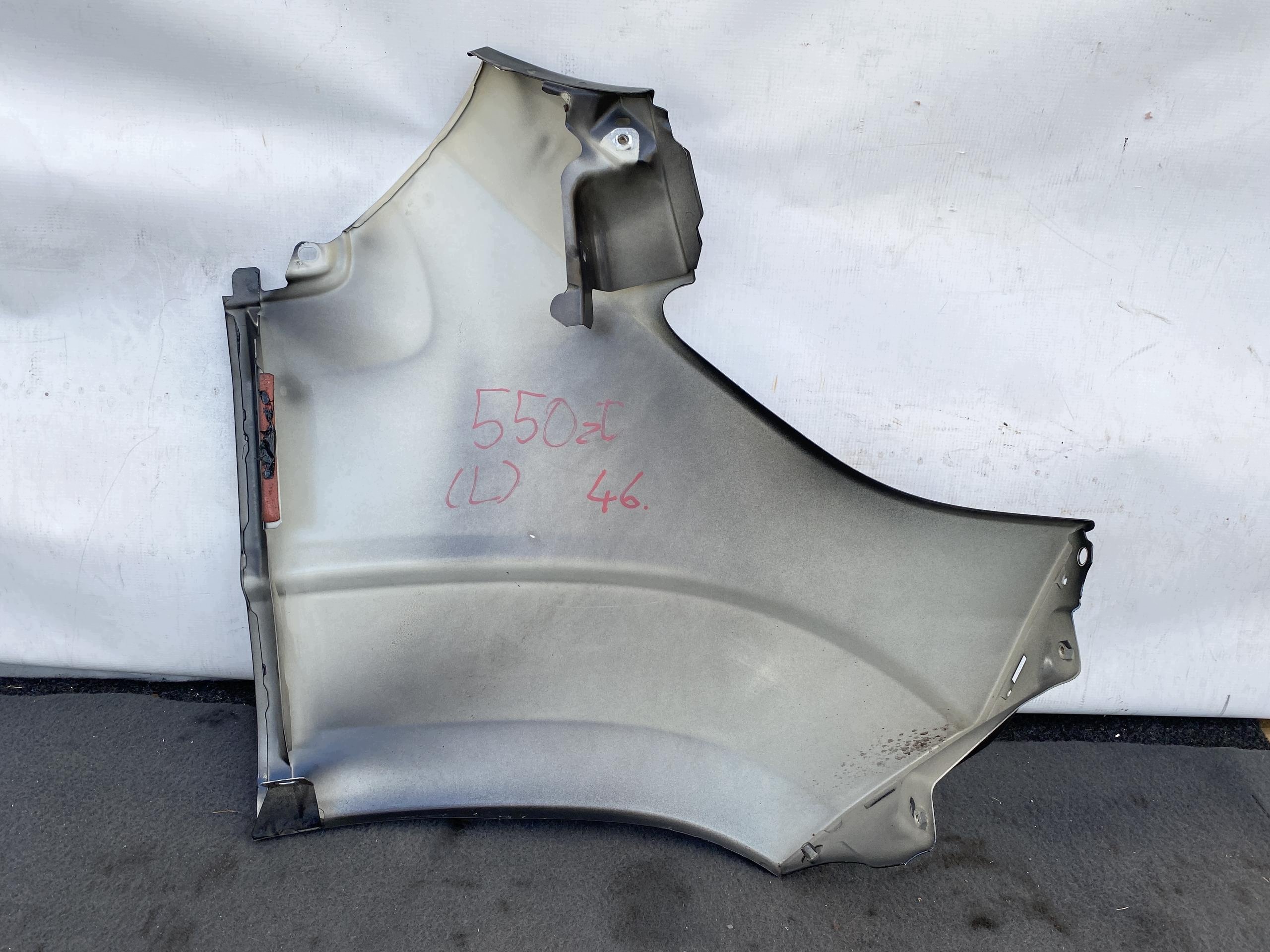 DUCATO BOXER JUMPER 14- fender front left black METALIK left front ORYG