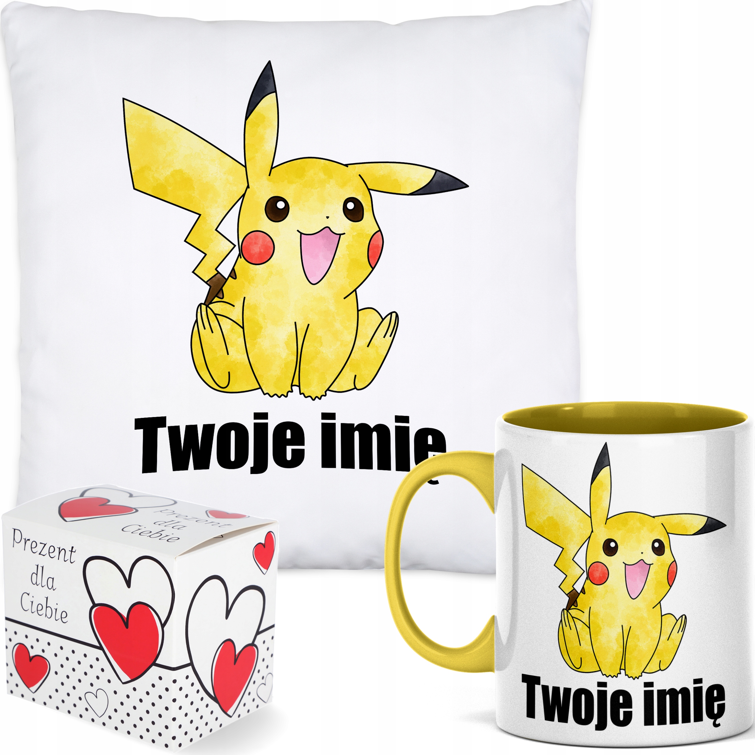 

Pokemony Kubek Z Poduszką Imię! Pikachu Pokemon