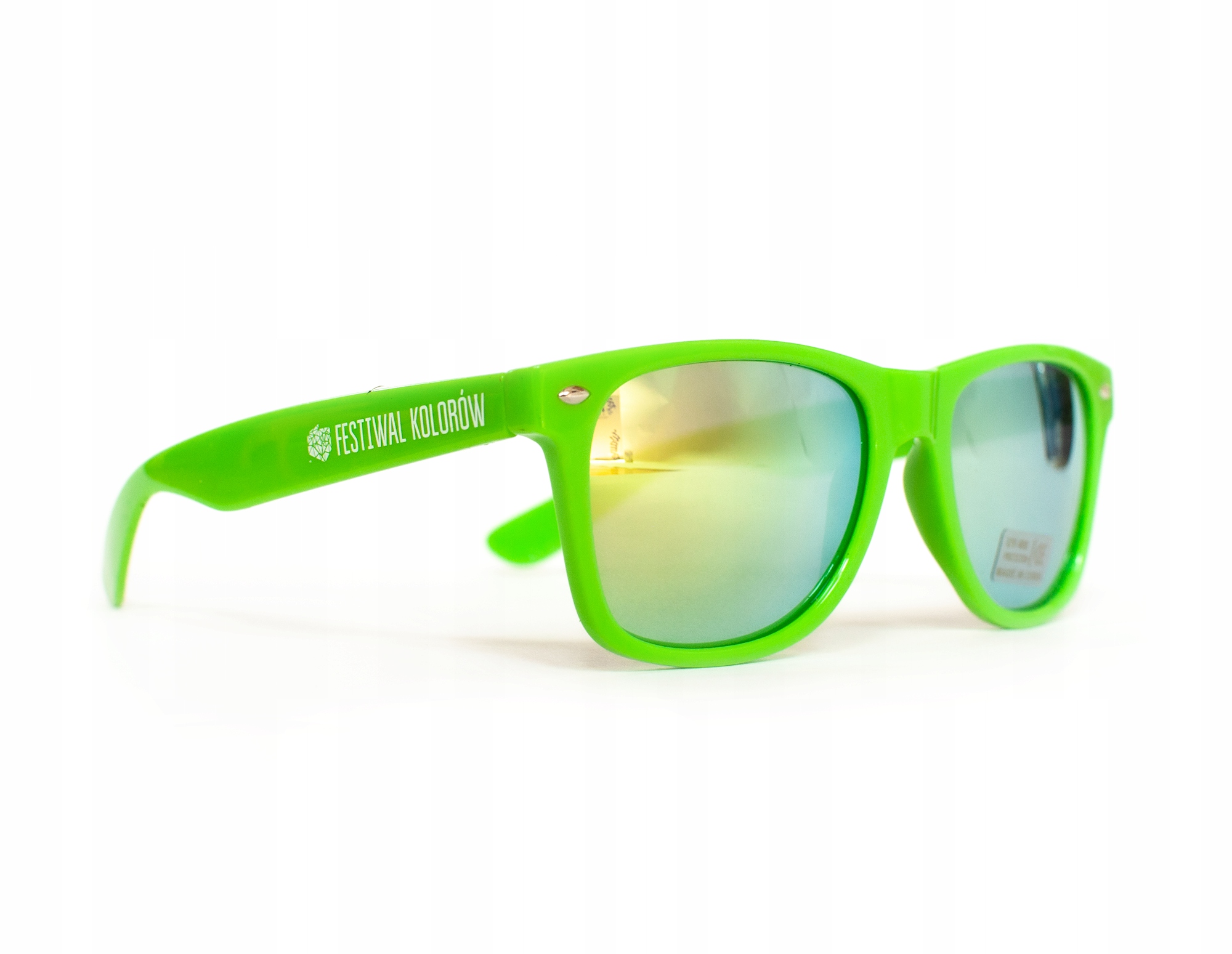 

Okulary Festiwalu Kolorów Zielone lustrzanki