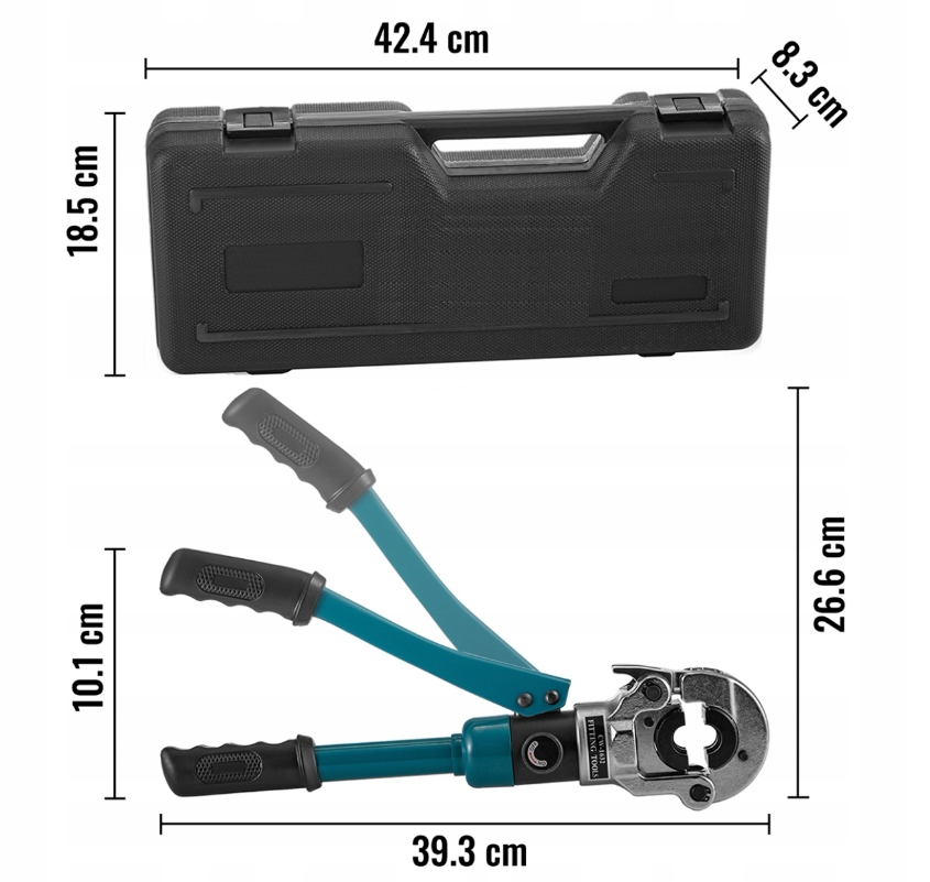 PRASA PRASKA DO ZACISKANIA RUR PEX 16mm-32mm Rodzaj zaciskarka do rur