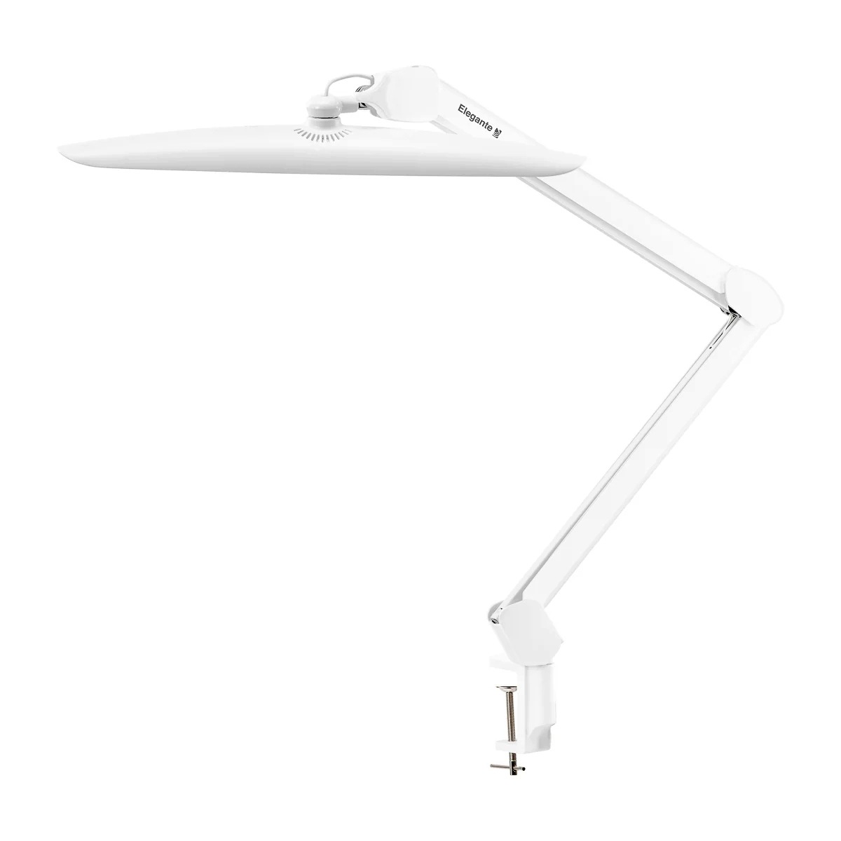 Kosmetická Dílenská Lampa Elegante Led Bílá 15W Do Pracovny, Výkonná