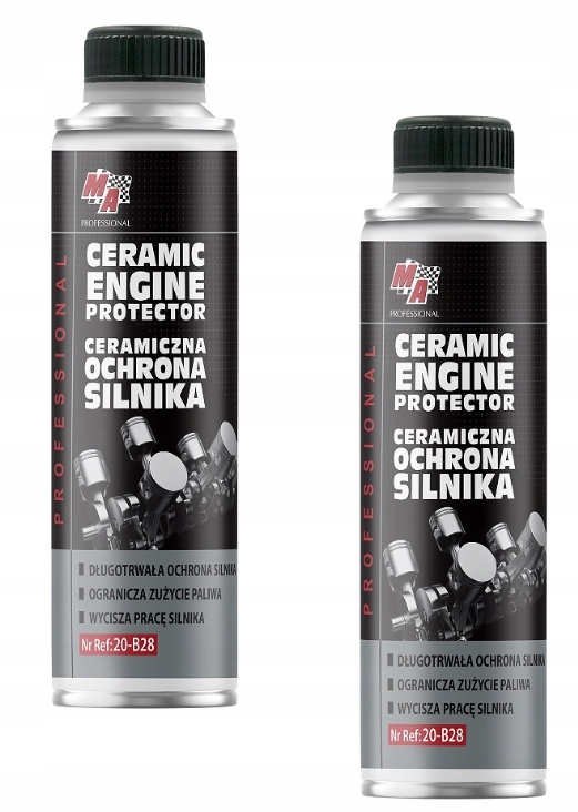 Komplet 2X Moje Auto Dodatek Do Oleju Ceramika Ochronna 300ml