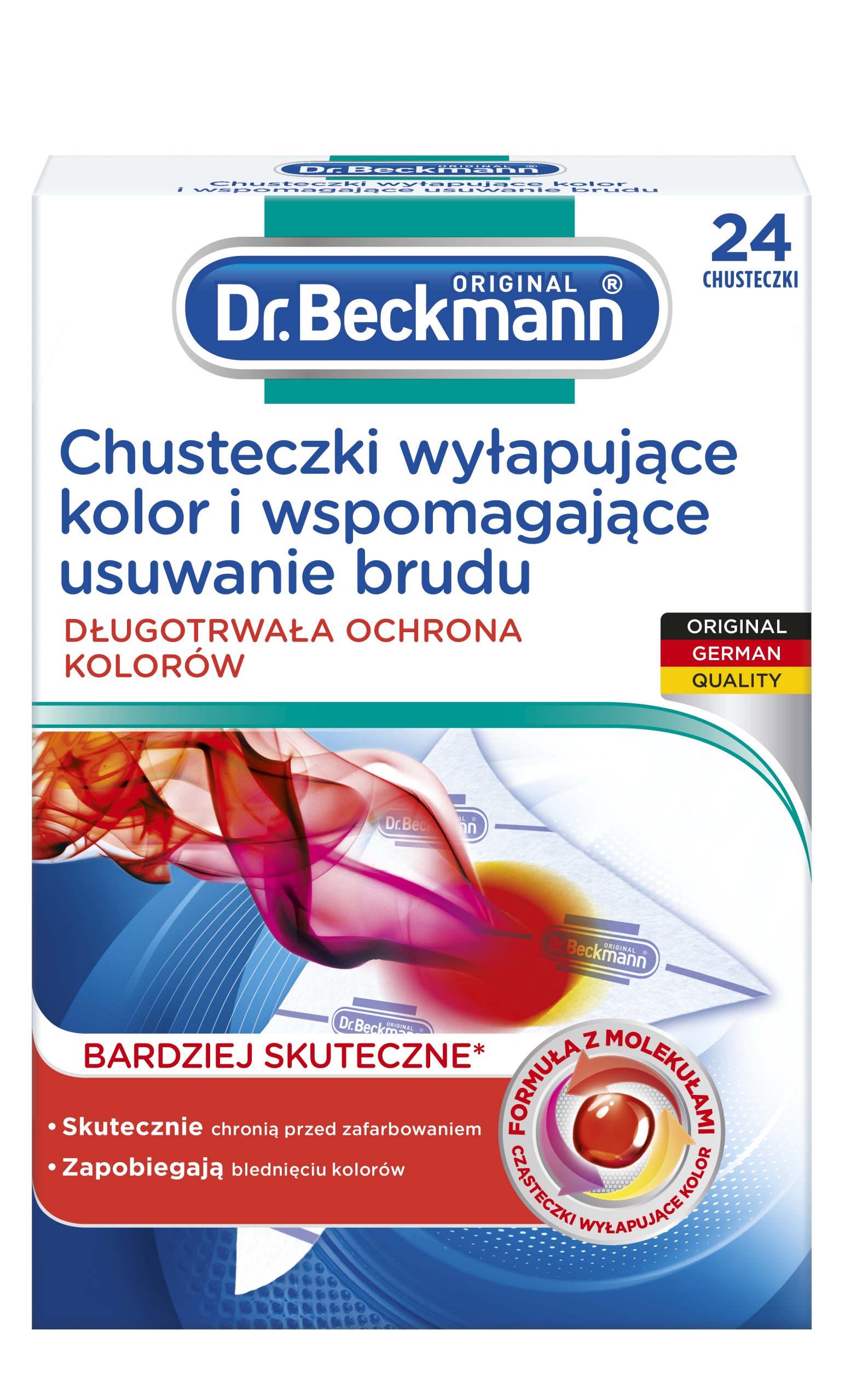 

Dr.Beckmann Chusteczki wyłapujące kolor 24szt