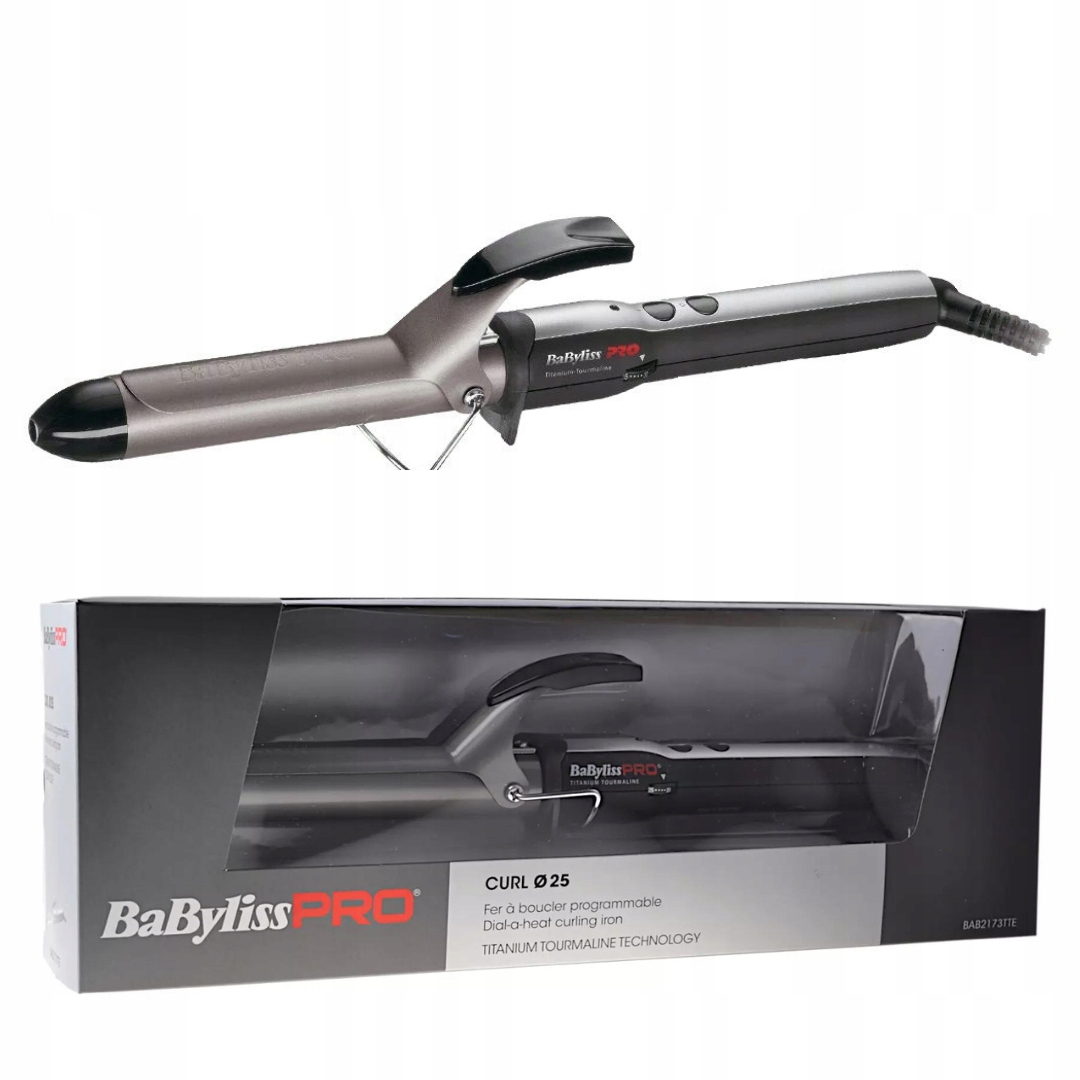 Babyliss Pro Lokówka Tytanowa 24 mm Tte BAB2173TT Jonizacja Tradycyjna
