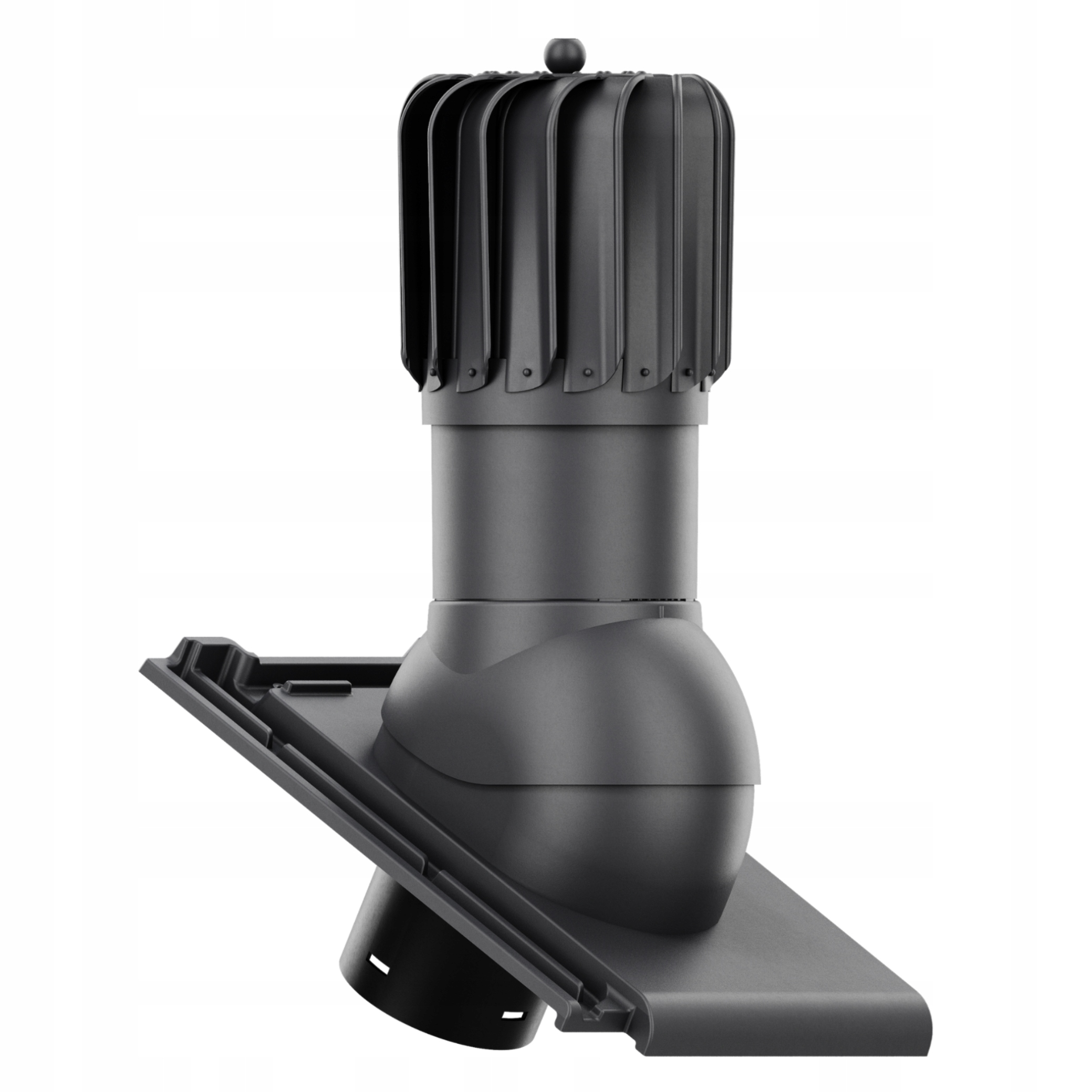 Větrací komín Otočný podlouhlý fi125 Roben Bergamo Platinum