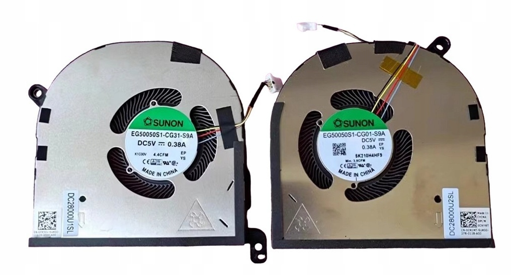 Ventilátor Komplet Cpu Gpu Dell Xps 15 9510 Precision 5560 0FK50V 0CN1MT 22