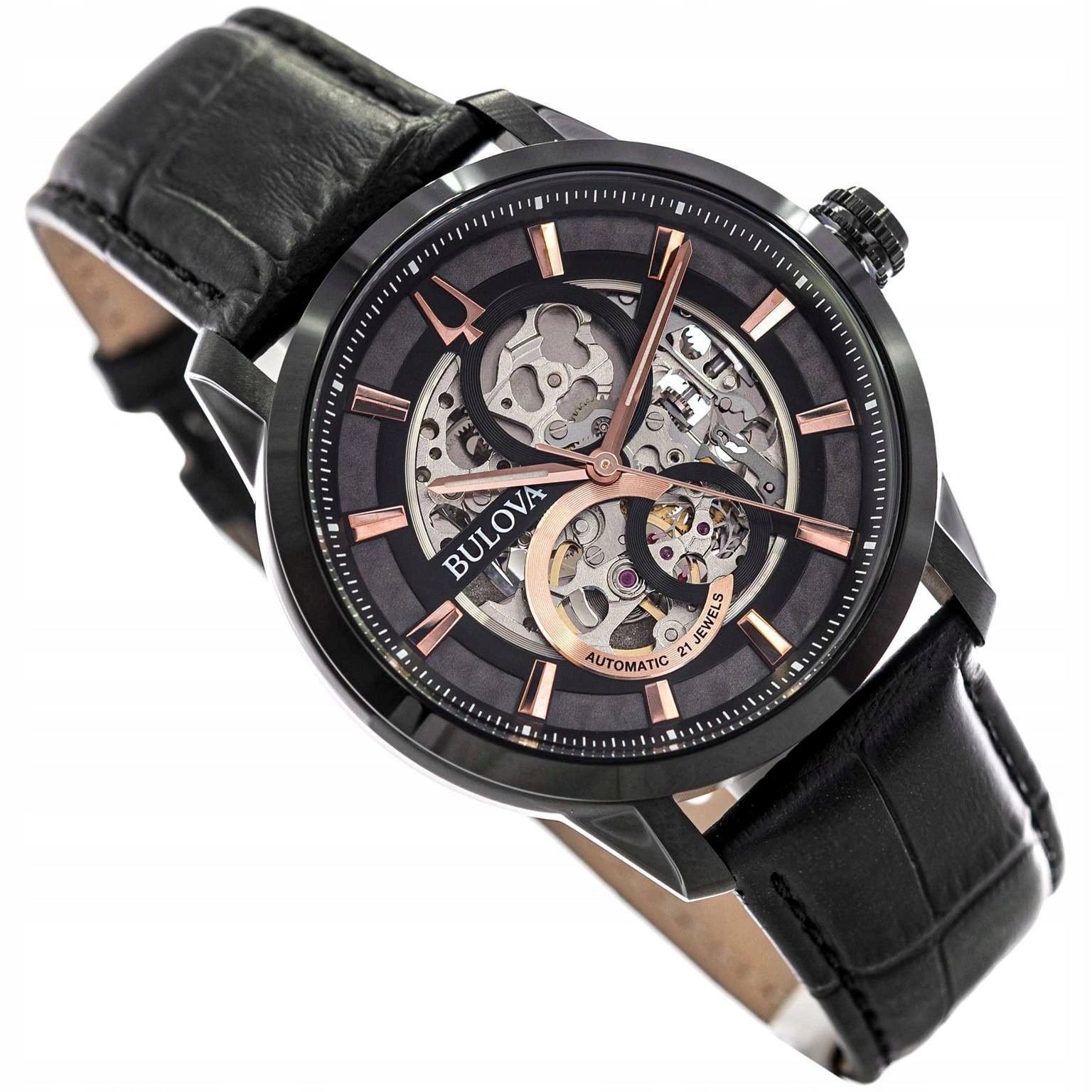 Pánské Hodinky Bulova 98A283 Skeleton Automatic