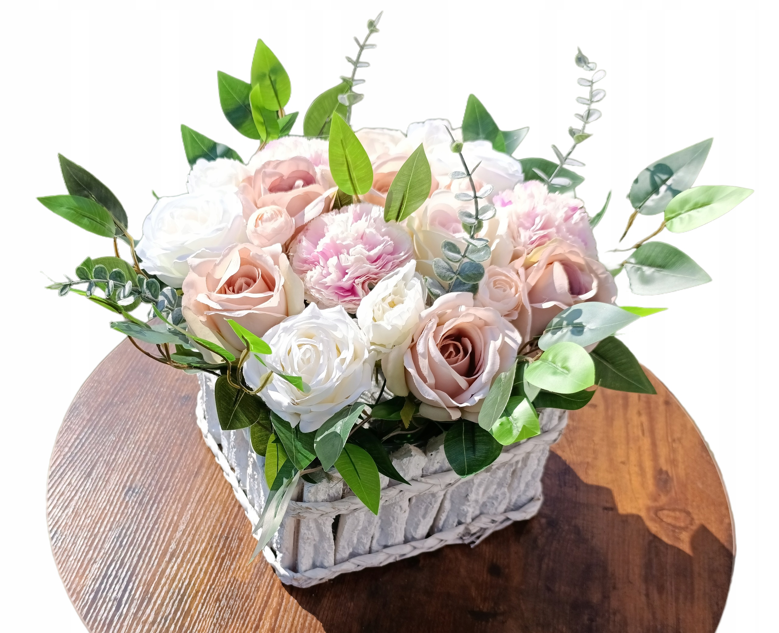 Dekorace na hrob v dřevěném krytu Velký Kompozice na hřbitov