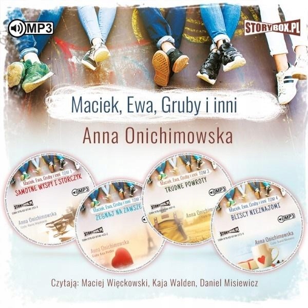 PAKIET: MACIEK, EWA, GRUBY I INNI AUDIOBOOK ANNA ONICHIMOWSKA