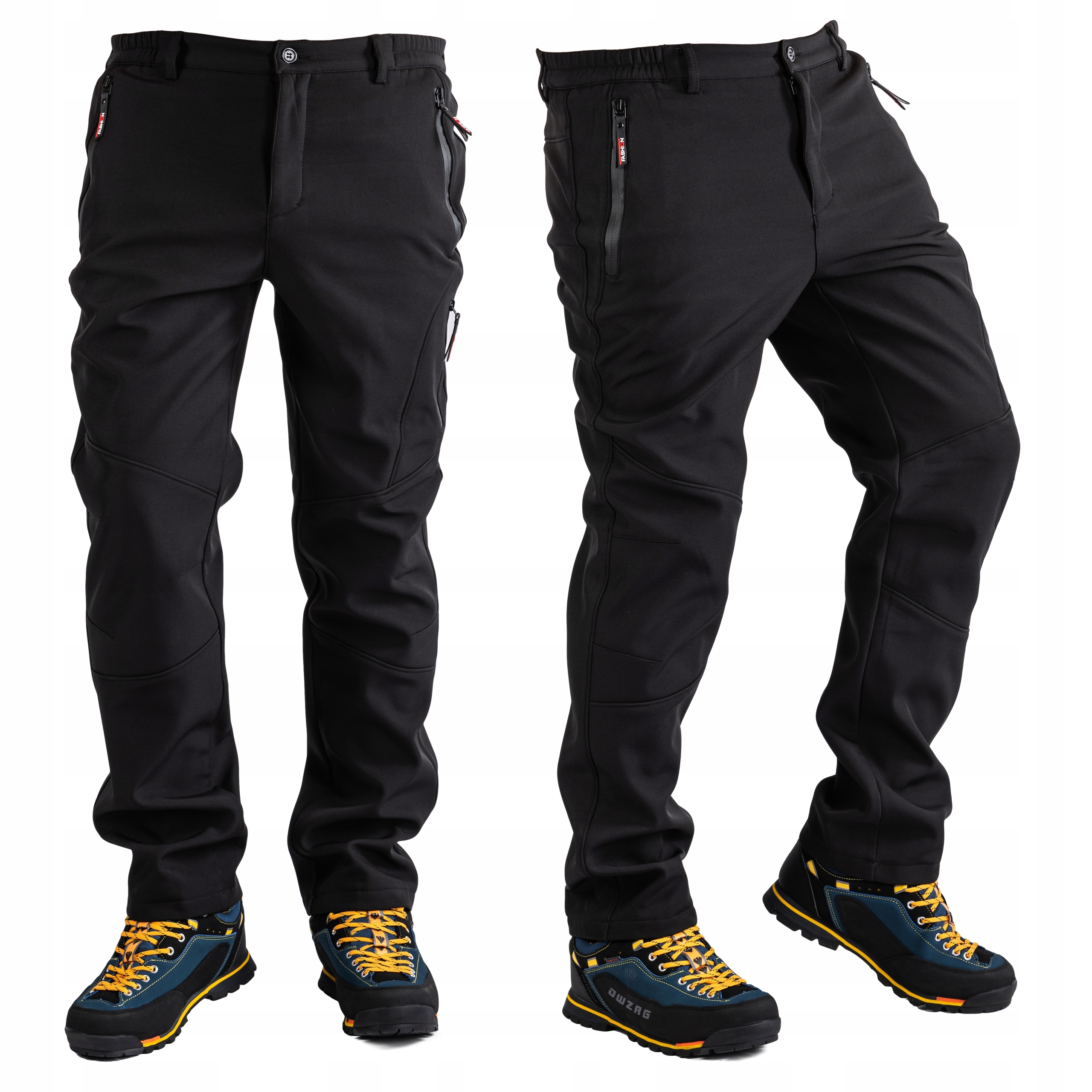 

Spodnie Trekkingowe czarne Ocieplane Pelayo R. 3XL