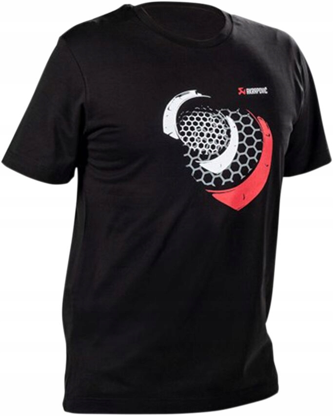 Tričko Akrapovic Tee Black 2XL 801756