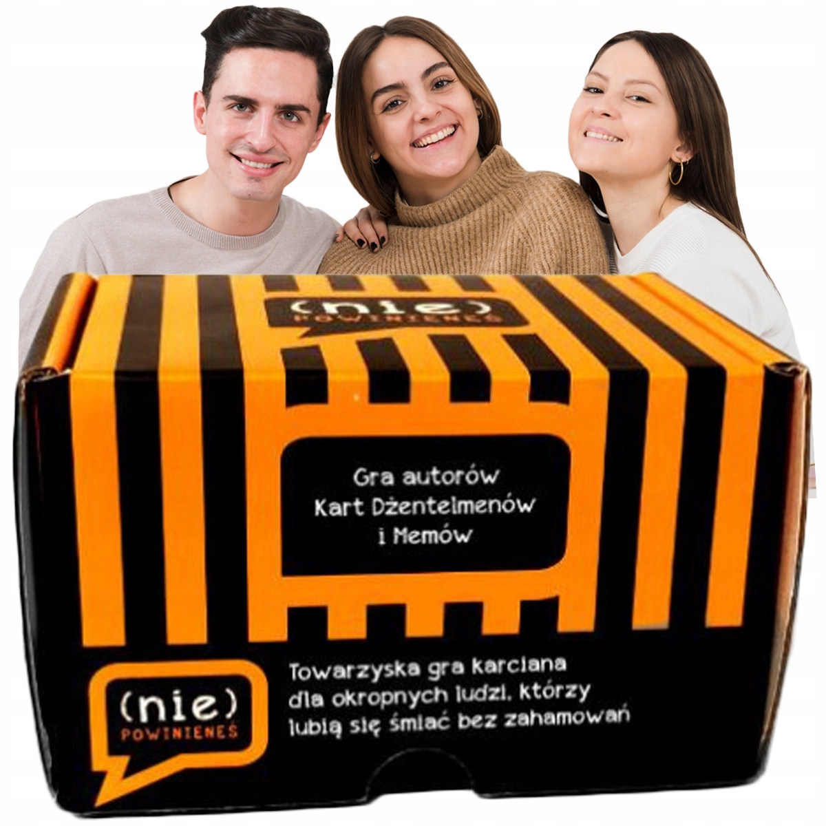 (Nie) powinieneś Talia Karcianka dla Dorosłych Integracyjna Rozgrywka Gra