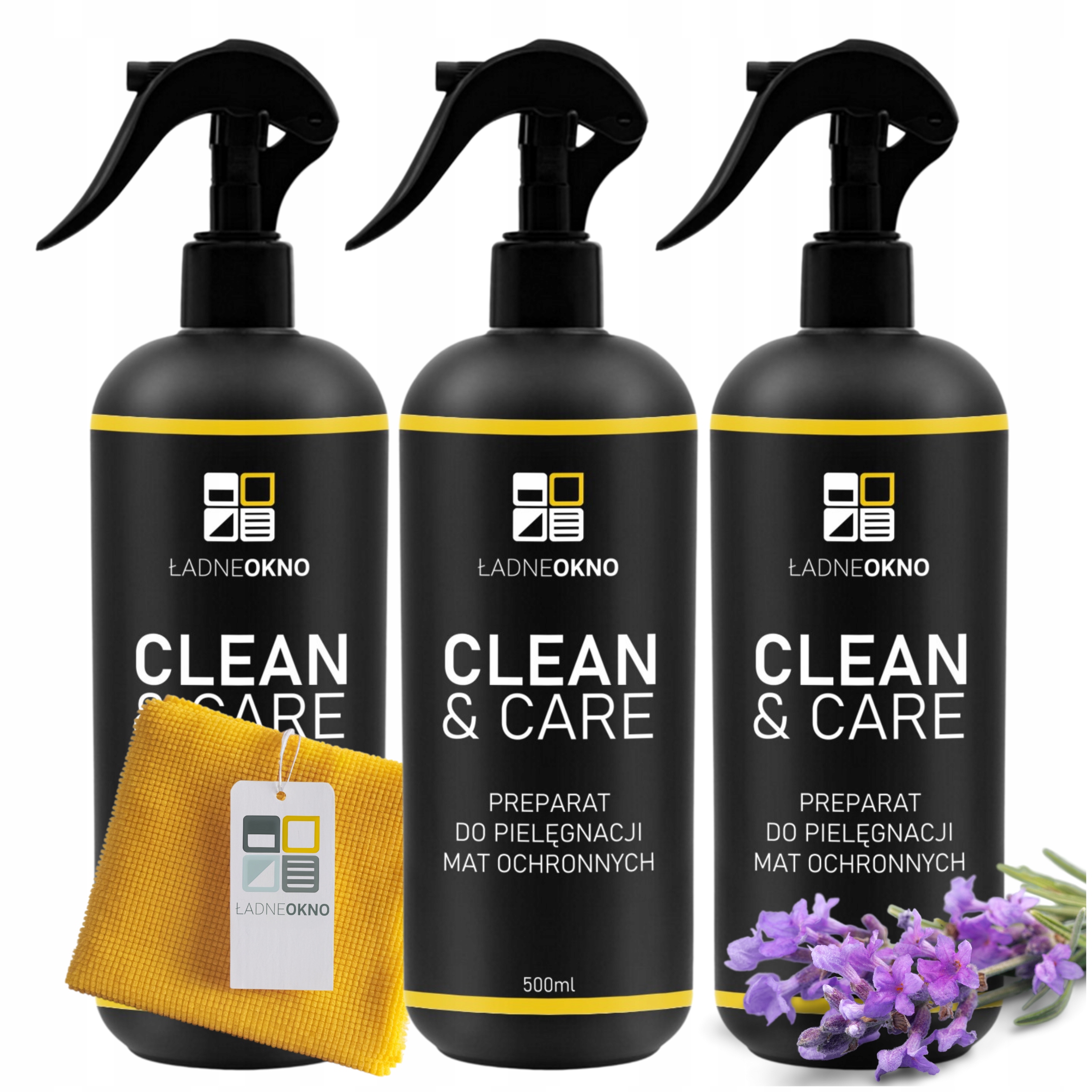 Levně Čisticí Prostředek Pro Ochrannou Péči O Rohože Clean&care 500 ml Utěrka