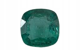 Smaragd Přírodní Polštář 7,3X7,2 1,43 ct Ks