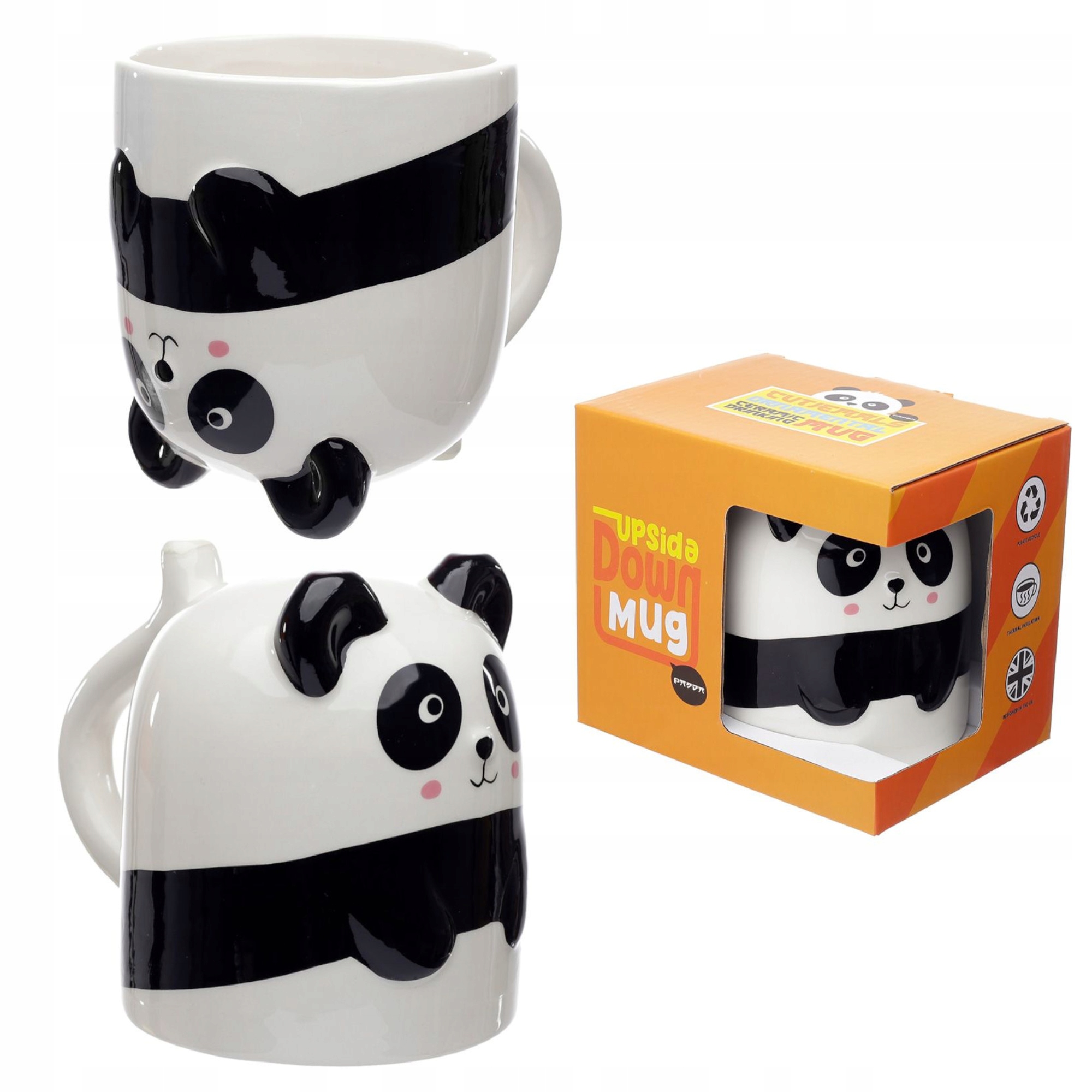 

Panda Pandarama kubek ceramiczny 500ml Odwrócony