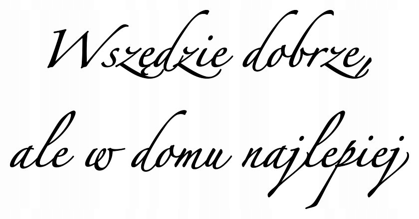 

Naklejki ścienne do przedpokoju cytaty 100 cm