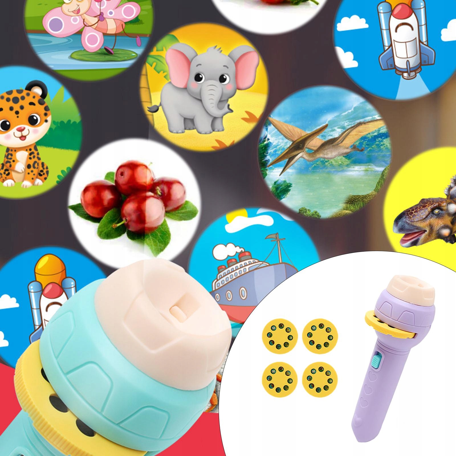 Cute Flashlight Interaktywna nocna lampka Bohater / Bajka Inny