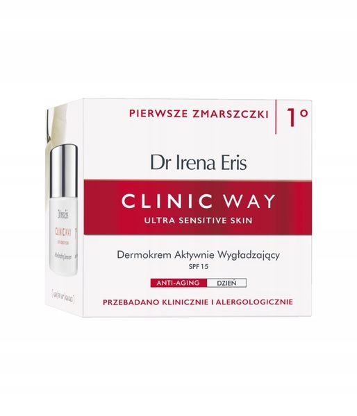 Krem do twarzy Dr Irena Eris na dzień przeciwstarzeniowy 1 +30 Spf 15