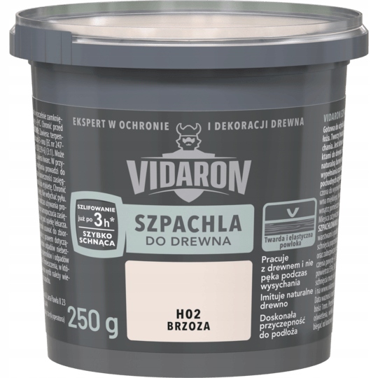 

Vidaron Szpachla do drewna Brzoza 0,25kg