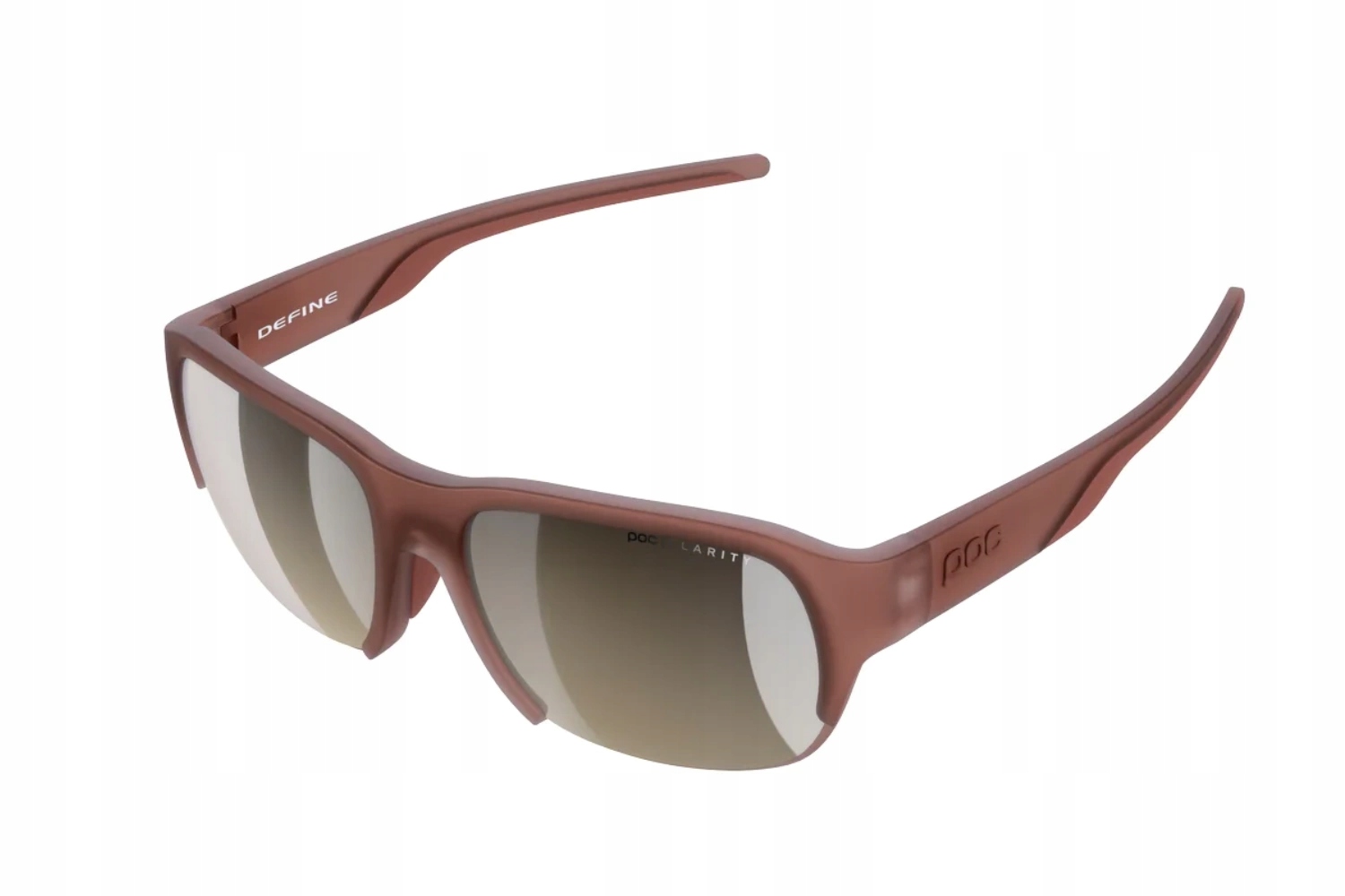 Unisexové cyklistické brýle Poc Define bordové Uv 400 Cat. 2 sportovní