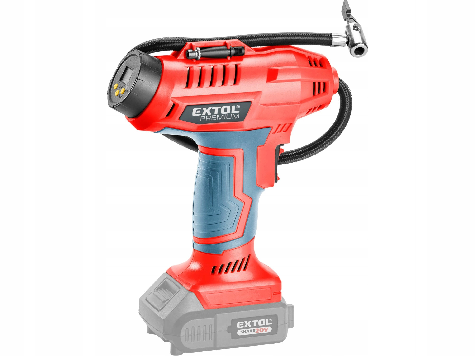 Kompresor Share20V, bez aku. 11bar, hadica 50cm